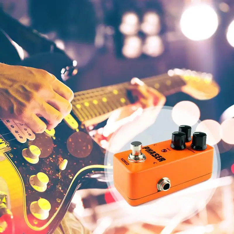 

Kokko Phaser Mode FPH2 Mini Analog Phase Electric Guitar Effect Single Block