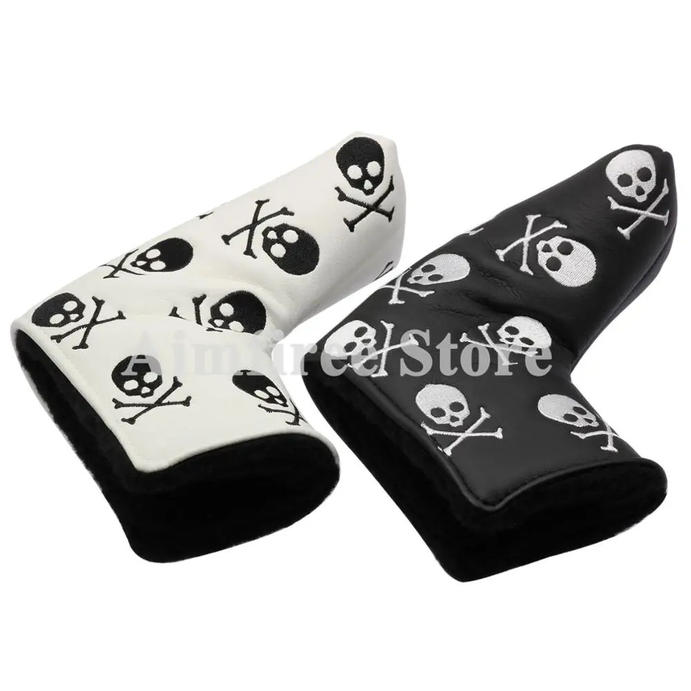 غولف بليد مضرب يغطي الجمجمة نمط مضرب غطاء بو الجلود يناسب جولف سكوتي كاميرون مضرب تايلور إكسسوارات الغولف