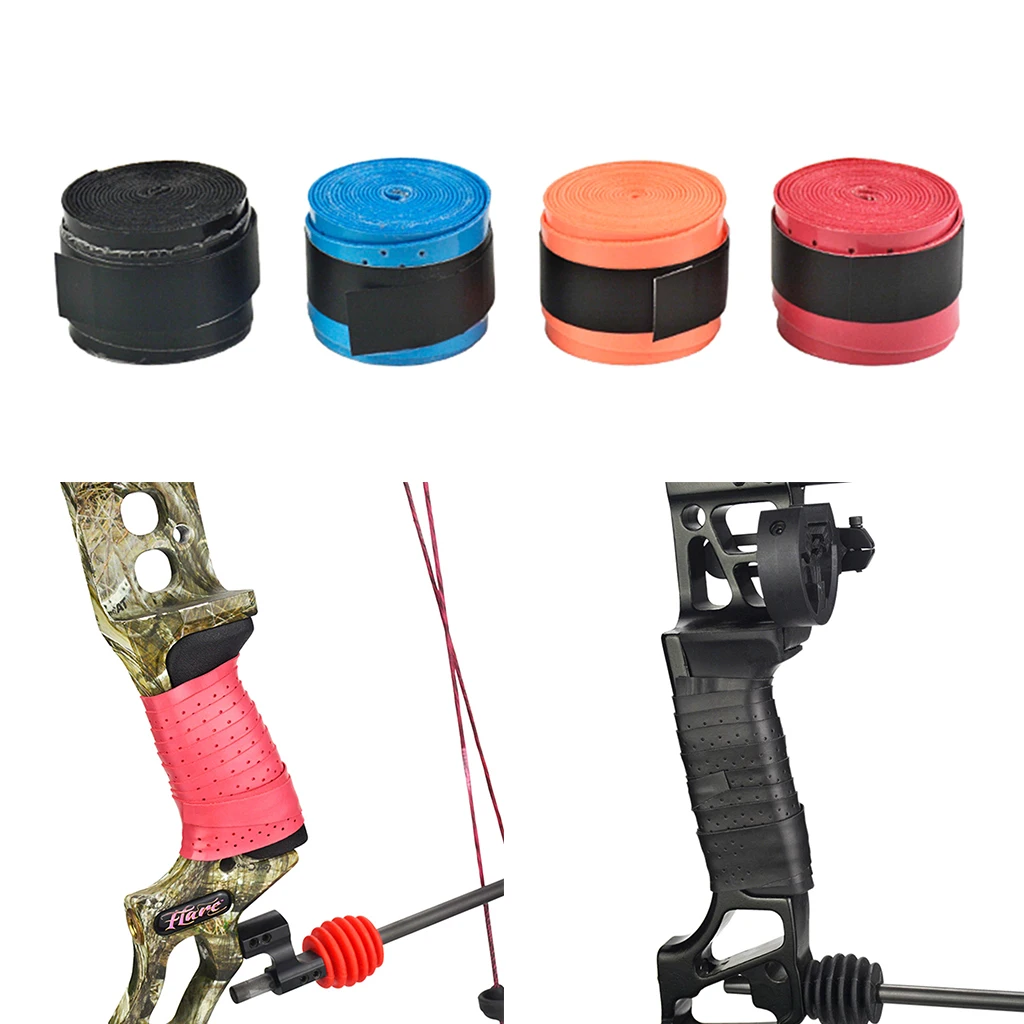 Magideal Archery Absorb Sweat Band Nonslip Stretchy Handle Grip Bow