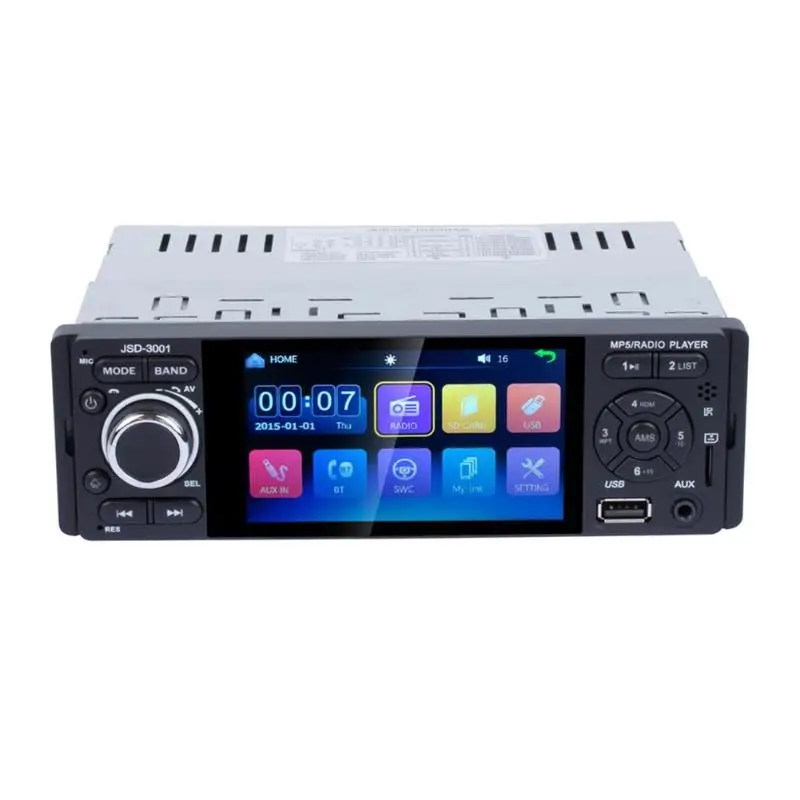 

4.1 inch Bluetooth Capacitive Touch Screen Stereo Car Multimedia MP5 Player FM Radio Auto Support U Disk