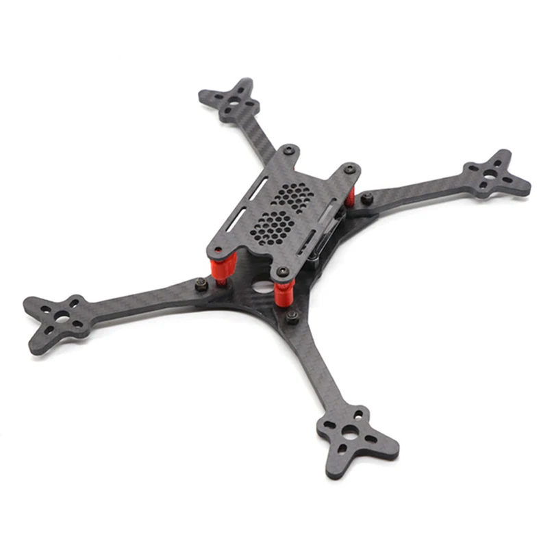 Floss 215 мм Колесная база FPV рама комплект углеродного волокна CF стойка для DIY Racing Drone