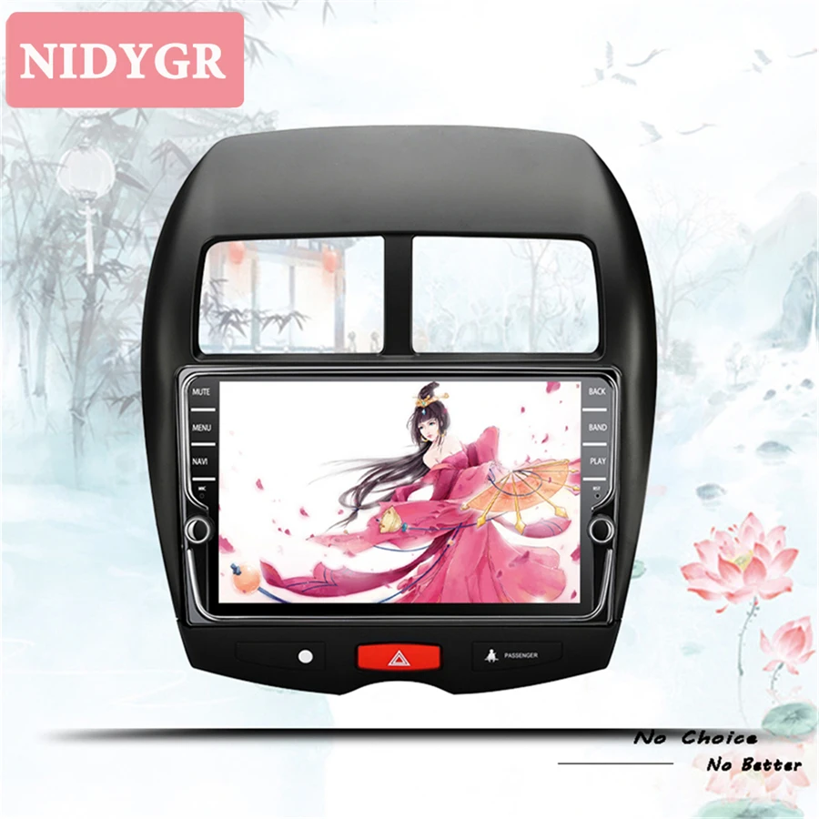 Автомобильный мультимедийный DVD плеер Android 10 0 2din навигация для Mitsubishi ASX 2011 2019