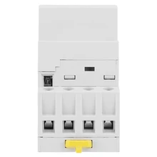 4 P 25A/9A 24 V/230 V 50/60Hz AC контактор переменного тока DIN рейка крепление 2NO 2NC для бытового применения