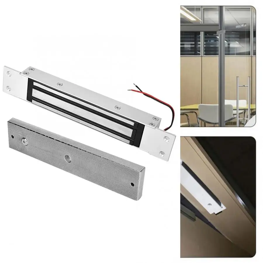 

DC 12V DC 12V 280kg Holding Force Embedded Electric Magnetic Lock Single Door Electromagnetic Lock 2019