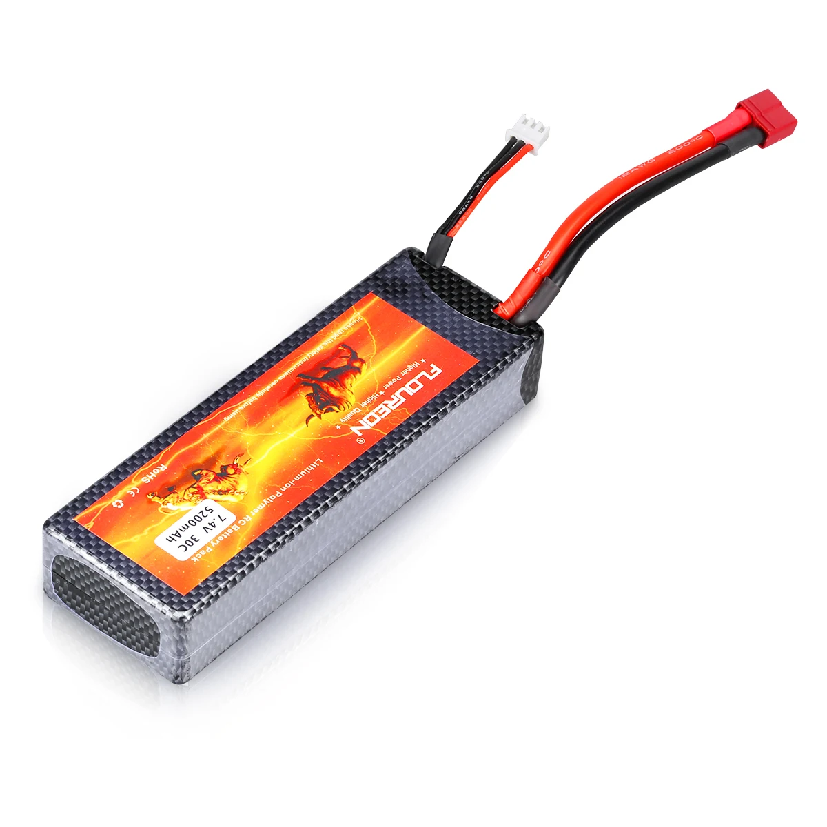 RC упаковка батарей 7 4 V 5200 mAh Lipo замена Аккумуляторная батарея для грузовой