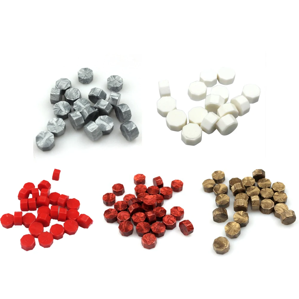 

100pcs/lot Vintage Sealing Wax Tablet Pill Beads for Envelope Stamping Wax Seal New