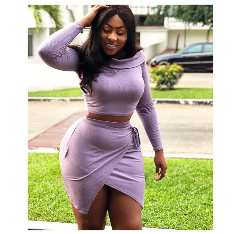 

Purple Sweet Crop Top