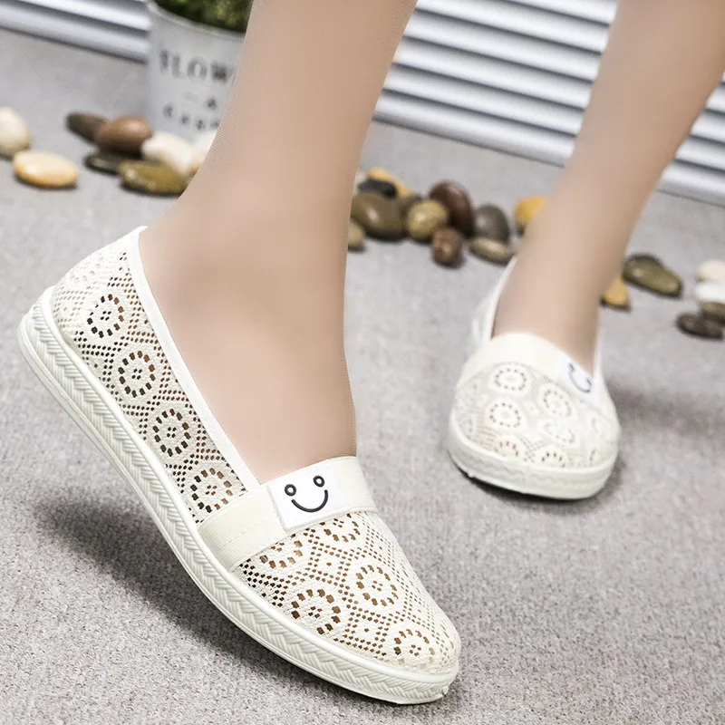 ladies canvas loafers