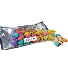 50 шт. натуральный обратного Будды благовония в виде конуса Крытый пагода Жасмин башня сандалового дерева Agilawood благовония s ароматный