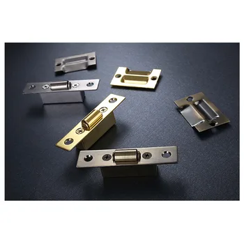 

Closet Ball Catch Door Hardware Stainless Steel Catch Adjustable With Strike Plate Brushed Satin Finish