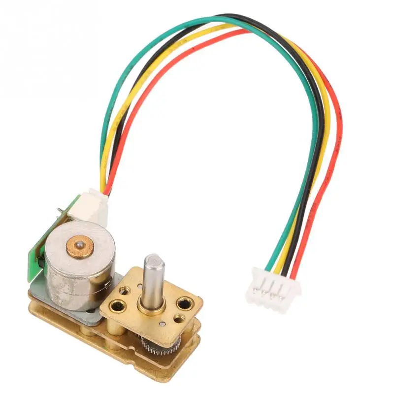 GM1024BY10 Mini Gear Motor 2 Phase 4 Wire All Metal Stepping Gearmotor