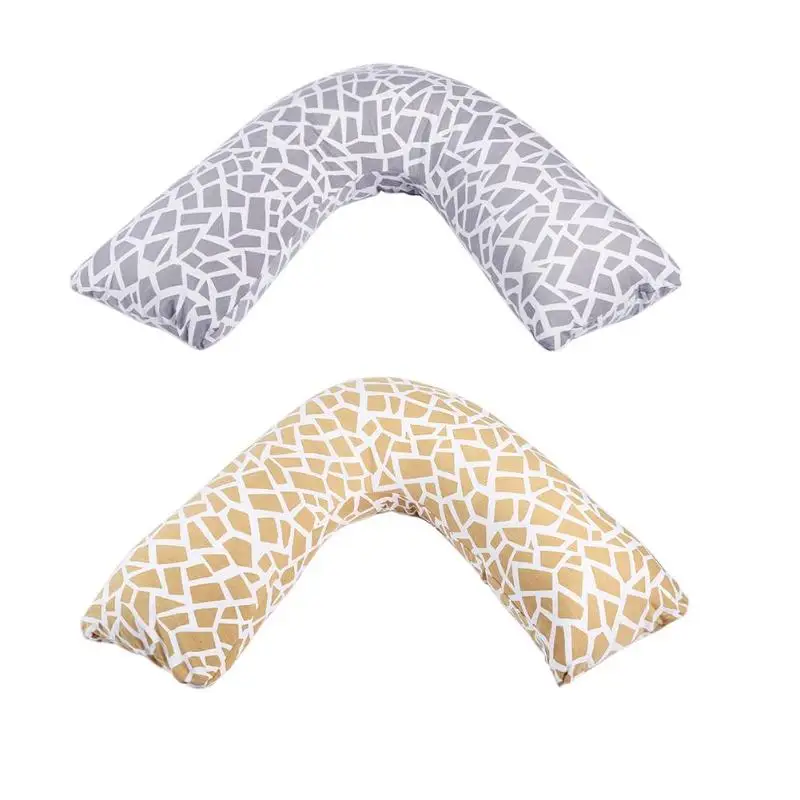

Newbron Baby Nursing Pillows Maternity Sleeping Support Pregnant Women Body Pillow Cuddle V-Shaped Infant Bedding Waist Cushion