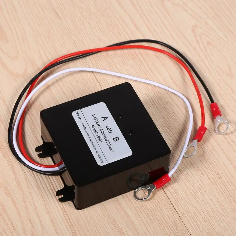 

New HA01 Solar System Battery Balancer Battery Equalizer Charger Controller For Lead-acid Batteris 2 * 12V