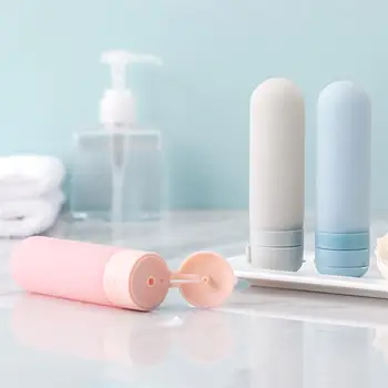 

3pcs Portable Silicone Travel Bottles Containers Cosmetic Bottles for Shampoo Lotion Toiletries