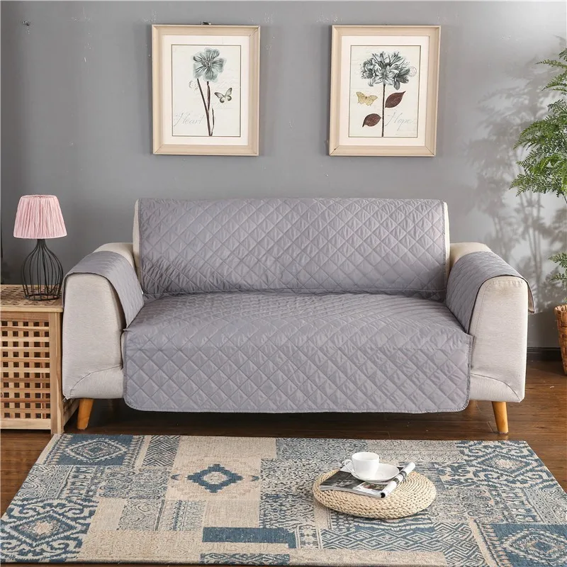 Buy Waterproof Quilted Sofa Cover for Dog Pets Living Room Armchair Sofa Towel