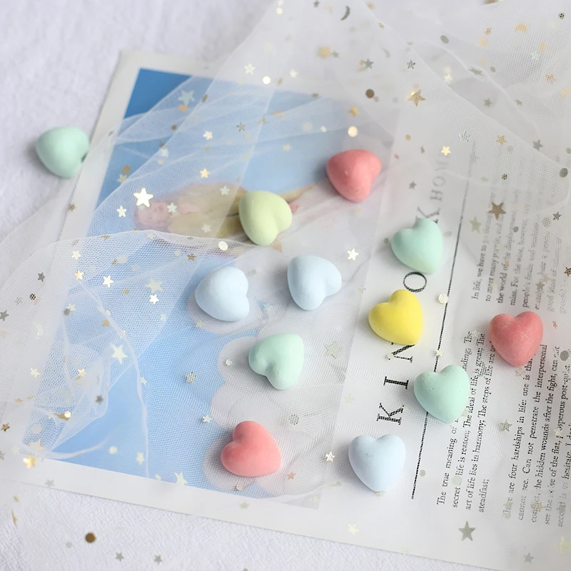 

Romantic Love Heart Shape Chocolate Bean Mold Cake Baking Suitable for Making Aroma Plaster Gypsum Crafts Wedding Decorations