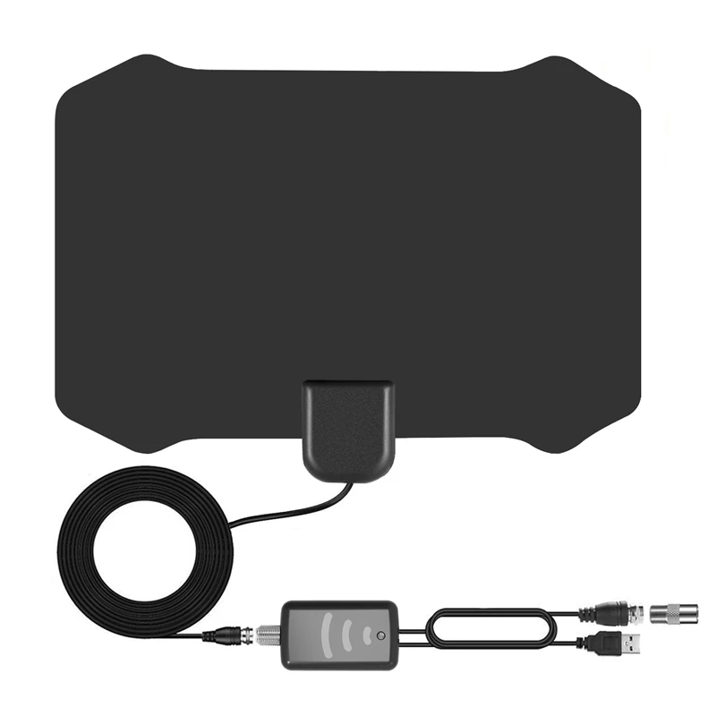 USB ультра сильный сигнал Крытый цифровой ТВ HD приемная антенна для 4 к УКВ УВЧ