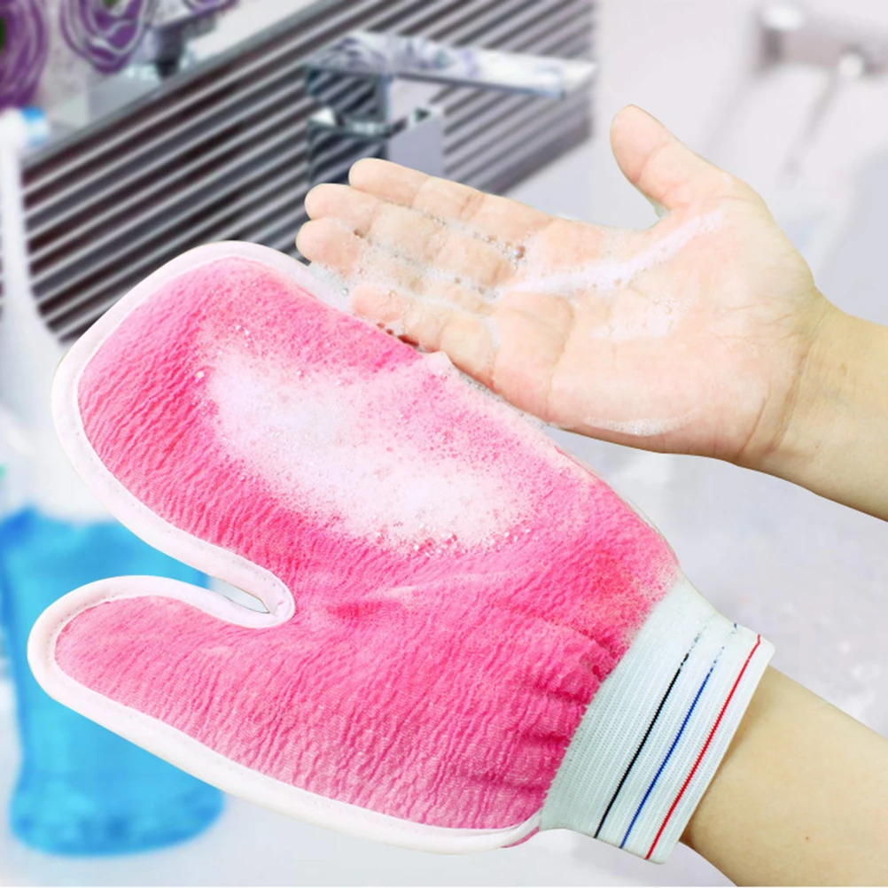 1pc Bath Glove Soft Premium Sponge Shower Body Scrubber Exfoliating