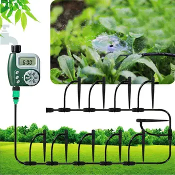 

AsyPets Garden Automatic Water Tap Timer Drip Digital Irrigation System Sprinkler 17.3*10*6.3CM