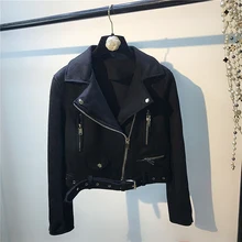 Jaqueta Feminina Casaco куртка с капюшоном куртка для женщин мото и Байкер карманы молнии длинный рукав длина тело сплошной весна осень