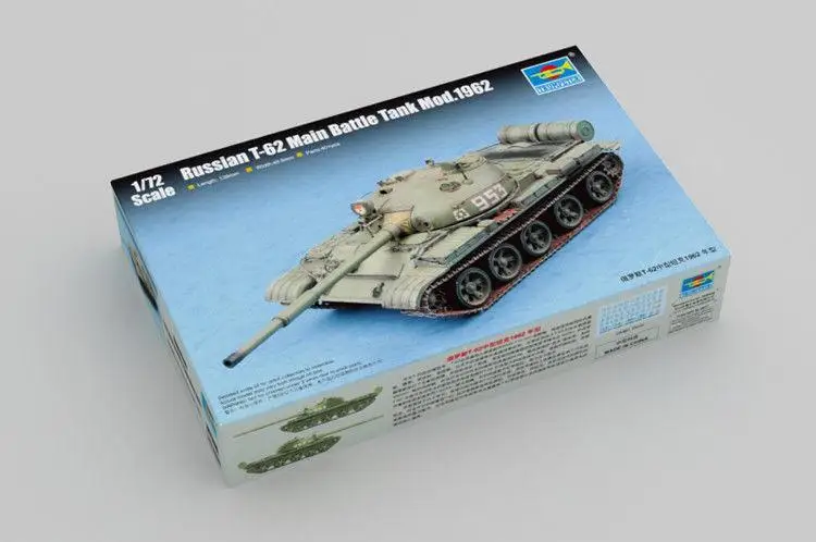 

Trumpeter 1/72 07146 Soviet T-62 Main Battle Tank Model 1962