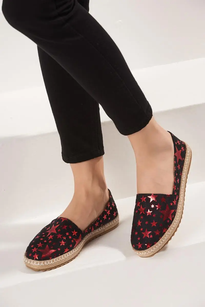 Бемби черный женский Espadril F0365810072|Обувь без каблука| |