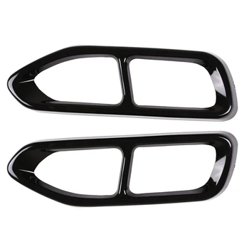 

2Pcs Exhaust Cover Trim For Bmw 7 Series G11 G12 730 740 750Li 16-18 M Sport Version Model Stainless Steel Car Accessory