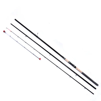 

OLOEY 99% Carbon 3.6m 3.9m 3 Section Soft Lure Fishing Rod 2mm diameter Spinning Fishing Rod For Lure Fishing