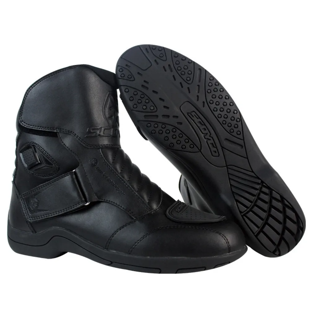 SCOYCO Moto; моторы; байкерские ботинки в байкерском стиле; Мужские ботинки в байкерском стиле; обувь для верховой езды; мотоциклетные ботинки