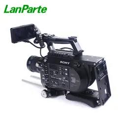 LanParte FS7 Плечо Комплект снаряжения ультра легкий FS7 Камера Основной клетка Rig для sony