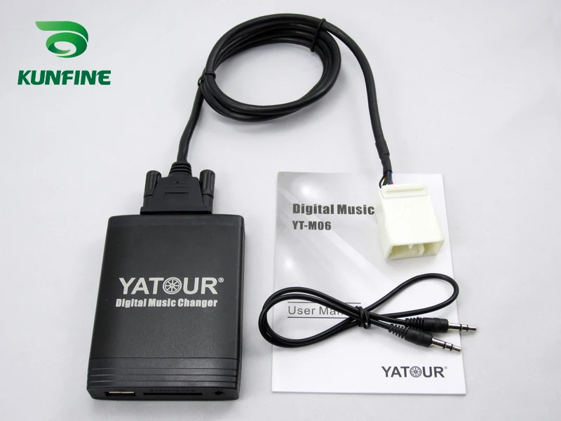 Автомобильный цифровой музыкальный адаптер USB SD Aux MP3 интерфейс автомобильный