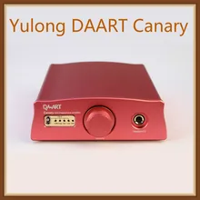 Yulong аудио DAART канарейка ESS9018MK2 XMOS DSD256 PCM384KHz коаксиальный Оптический USB ЦАП Настольный усилитель для наушников