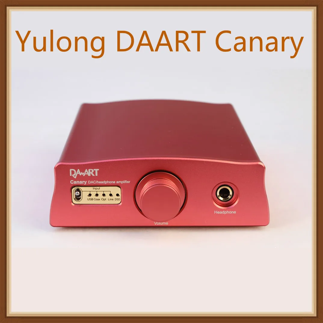 DAART Canary ESS9018MK2 XMOS DSD256 PCM384KHz коаксиальный Оптический USB DAC Настольный усилитель для