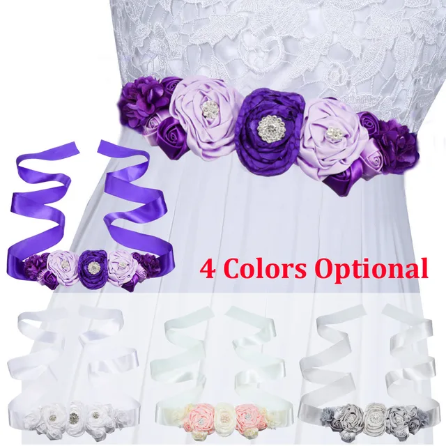 Mardi Gras Wedding Dress Sashes