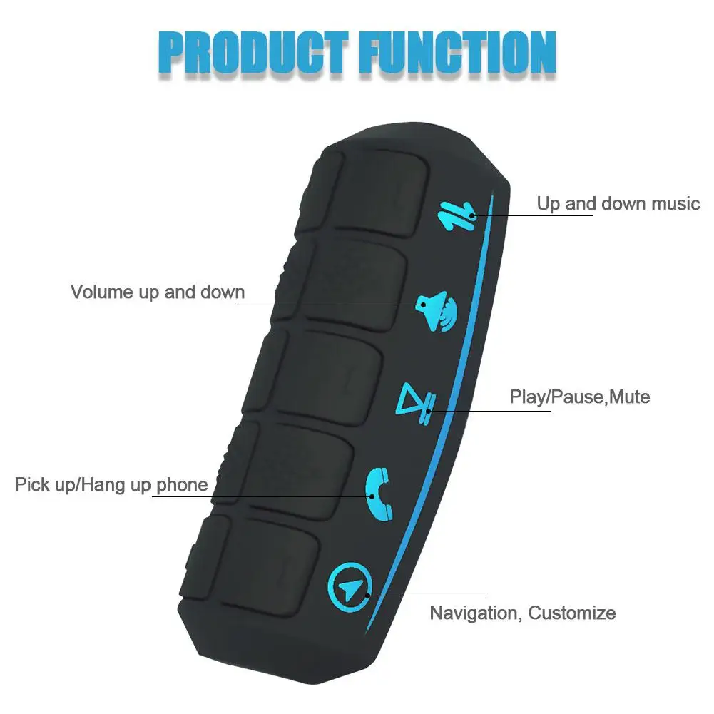 Рулевое колесо Bluetooth Кнопка серии автомобильный комплект беспроводной в