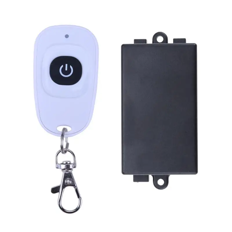 

315/433MHZ DC12V 10A 1CH Wireless Relay RF Remote Control Switch Receiver Single Channel One Key Remote Control Switch