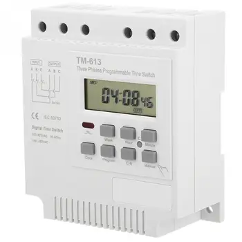 

TM-163 Three Phases 380V Smart Digital Weekly Programmable Control Power Timer Switch