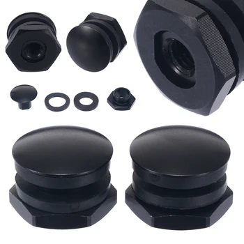 

For 92-95 Honda Civic 3Dr Hatchback EG6 CRV 1 Set Rear Glass Strut Hardware Kit Aluminum Opener Nut + Spacer + Rubber Seals