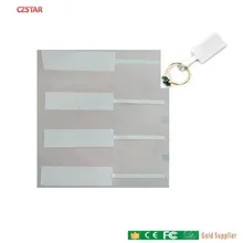 Пользовательская печать 1 см-5 метров длинный диапазон gen2 uhf бумажное Кольцо rfid тег безопасности для украшений для ювелирных изделий Противоугонные системы инвентаризации