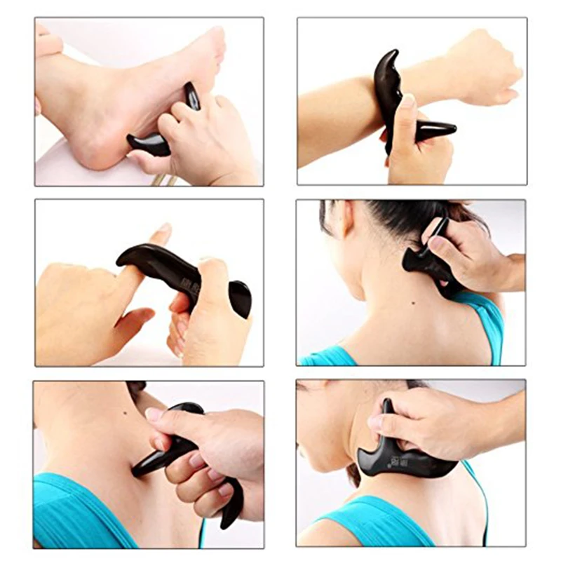 Vermiculite Acupoint Massage Tool Relieve Fatigue Body back neck Massager For Back Relaxation Health Care Point Stick Relief