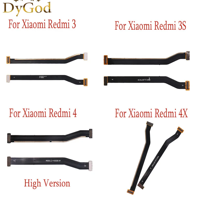 Xiaomi Redmi 3S 3 메인 보드 플렉스 케이블 로직 메인 보드 마더 보드 Xiaomi Redmi 4 4X 용 LCD ...