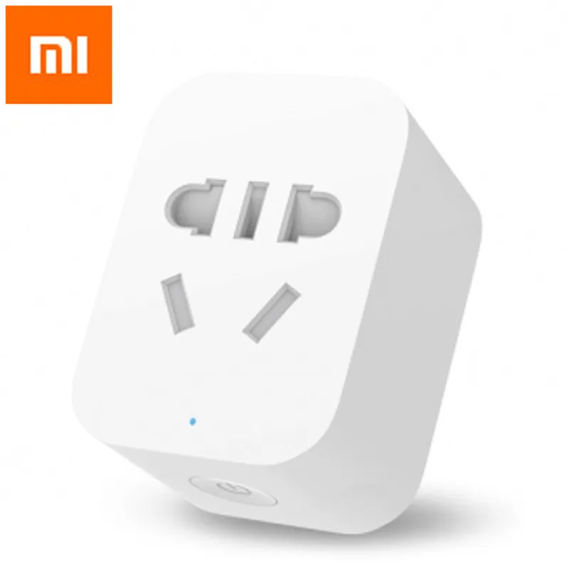 

Original Xiaomi Mi Smart WiFi Socket APP Remote Control Timer Power Plug Power Detection ZigBee Version LED Indicator Adapter