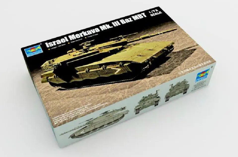Трубач 1/72 07104 израильский Меркава Mk.III Baz MBT | Рукоделие и творчество