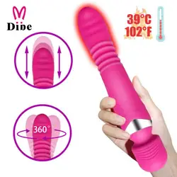 DIBE Thrusting-Rabbit-фаллоимитатор-вибратор-G-spot-Multispeed-массажер-Женский-взрослый-секс-игрушка