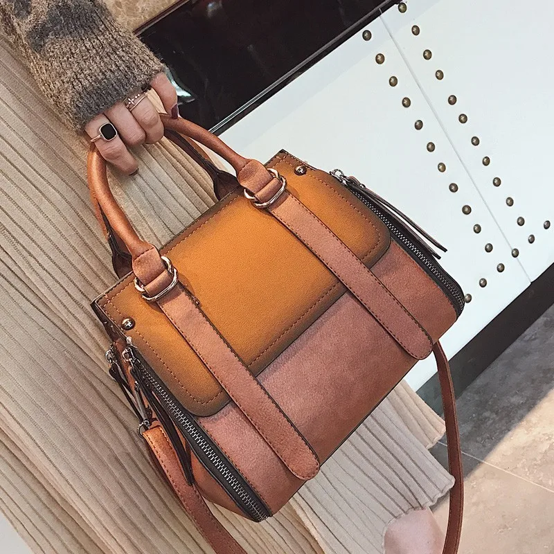 

European Retro Tote Bags For Women 2019 New High Quality Large Capacity women Shoulder Bags sac Vintage Ladies Handbags
