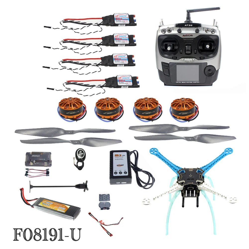 Мощный DIY GPS Дрон APM M8N 700KV 30A 4400MAH 30C 4 осевой летательный аппарат с камерой Gimbal PTZ|with