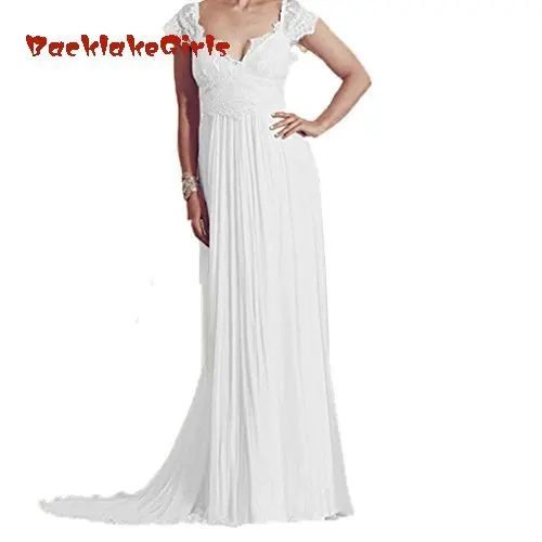

Lwdress Lace Sleeves Long Tulle Boho Wedding Dresses Beach Styles