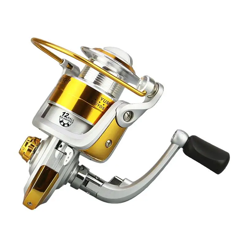 

Fishing Reel 12BB Metal Coil Lure Spinning Reels Rocky Raft Lure 1000-7000 Pesca Pech Wheel Fishing Tackle Carretilha de pesca