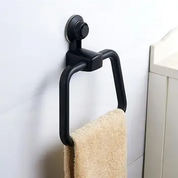 

Suction Cup Hooks Reusable Hook Towel Ring Holder No Scratch Waterproof Oilproof Wall Hanger for Bathroom Kitchen Hook