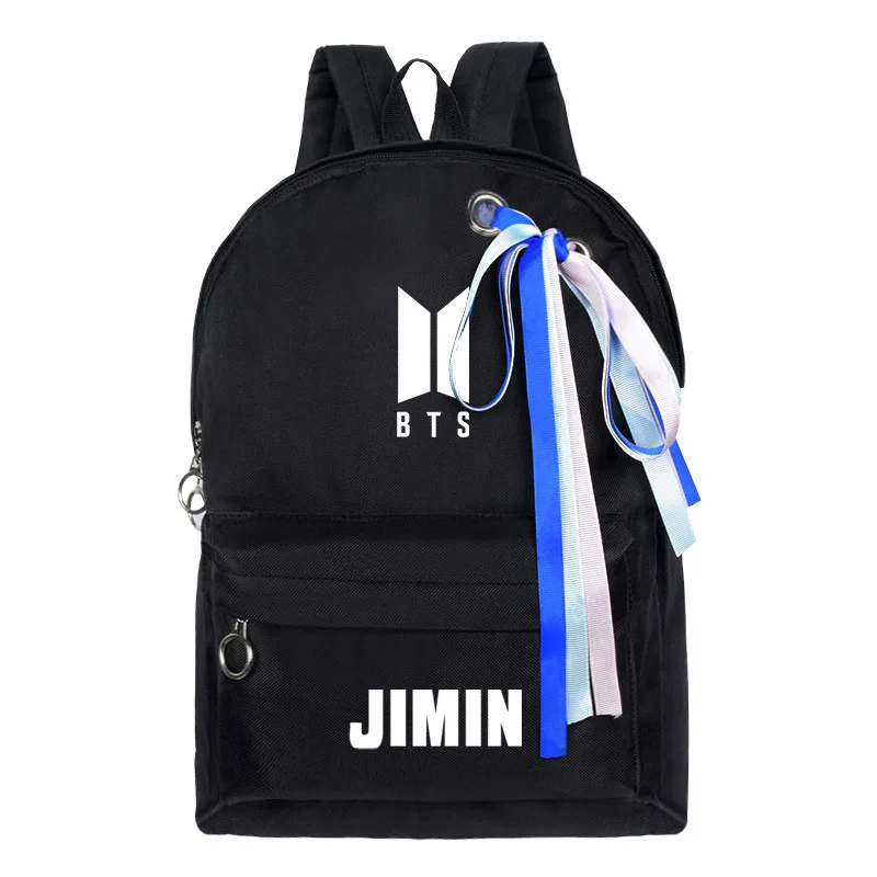 

New arrival kpop Bangtan Boys Schoolbag Backpack For Teenage Girls Korean kawaii backpack canvas Bookbag Travel backpack